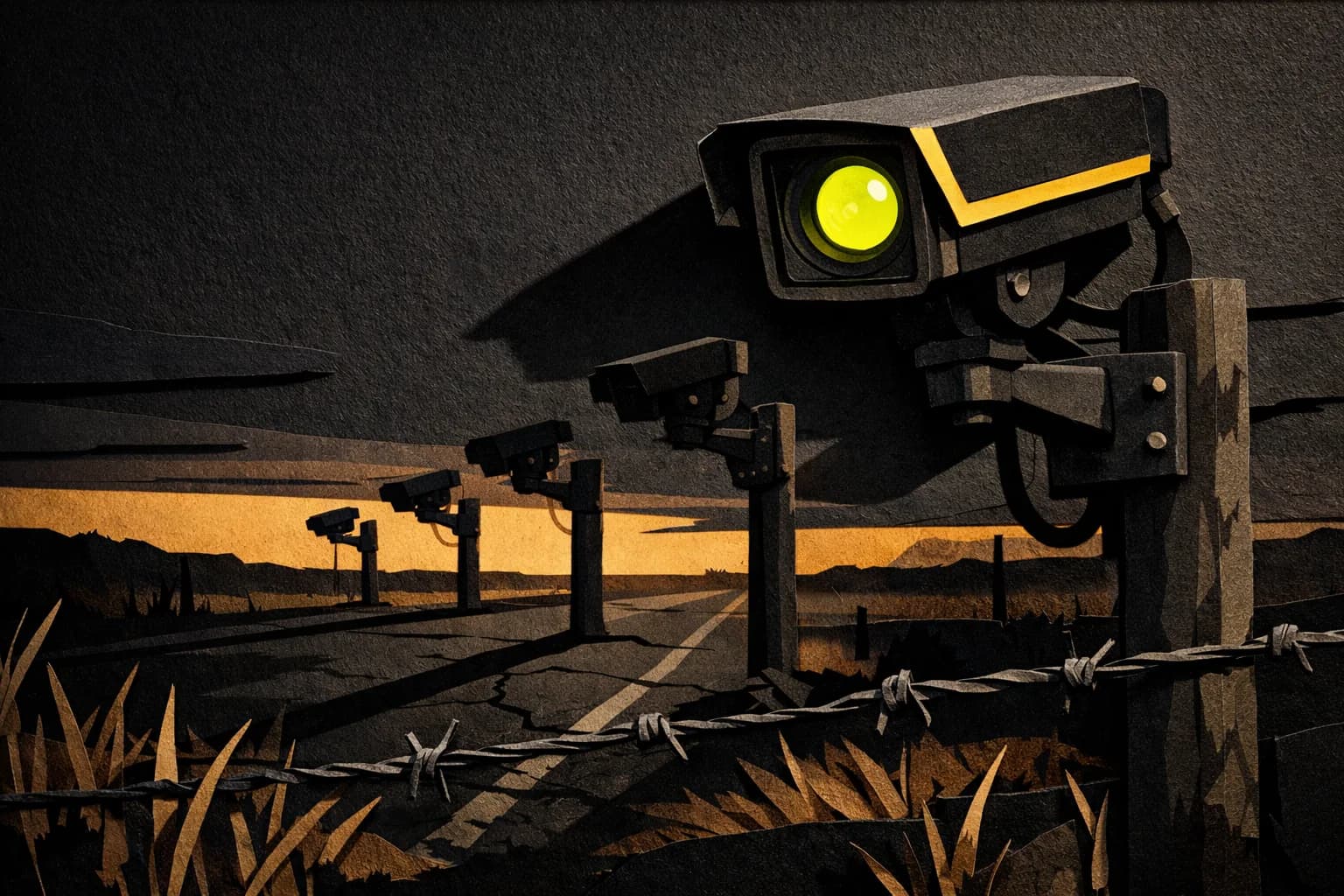 AI Surveillance Cameras Face Funding Freeze in Texas